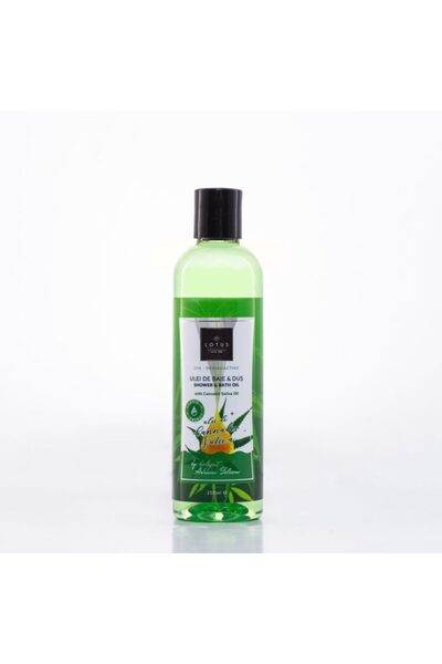 Lotus Cosmetics Ulei de baie SPA DERMOACTIVE cu ulei de Cannabis Sativa, 250 ml