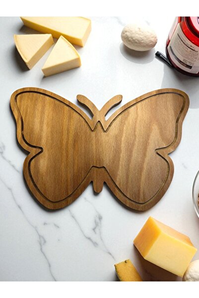 KILIÇAHŞAPCNC Wooden Decorative Presentation Tray - Presentation Tray - Presentation Holder