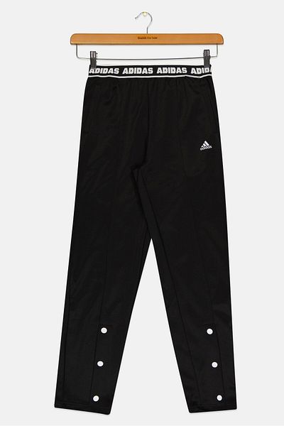 adidas Kids Boy Brand Logo Outdoor Trackpants, Black