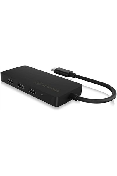 RaidSonic | 4-portowy hub z interfejsem USB typu C i portem PD | IB-HUB1429-CPD