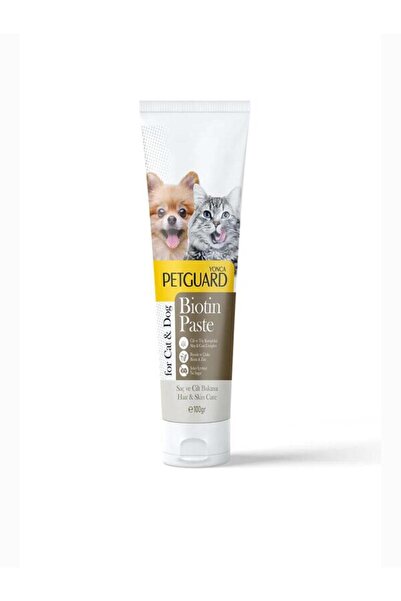 Petguard Biotin Paste Kedi-Köpek 100 gram Tüy ve Deri sağlığı için