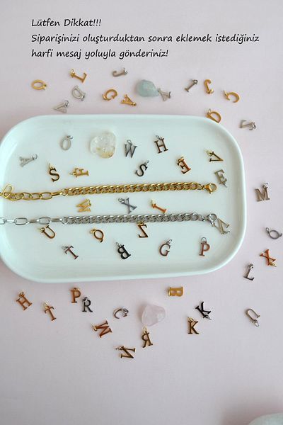 Sacce Scarves&Accessories Letter Steel Children's Bracelet Letter Children's Bracelet
