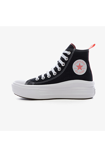 Converse Chuck Taylor All Star Move Kadın Siyah Platform Sneaker