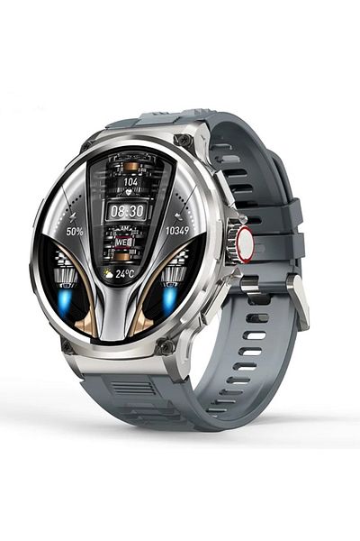 Singlait SQ69 Smartwatch, voice call, notifications, health monitoring, physical activities – Gray