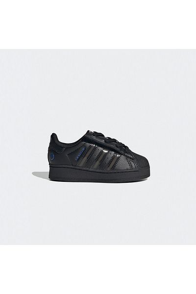 adidas Superstar Led Lights Cf El I Pantofi sport negri pentru copii