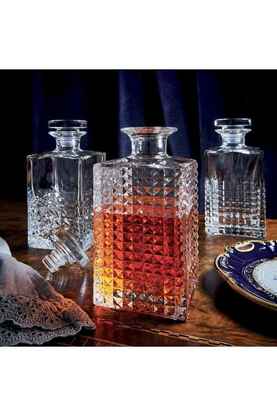 Bormioli Rocco Whiskey decanter with hermetic stopper LUIGI BORMIOLI MIXOLOGY, 750ml, 9xh20.7cm