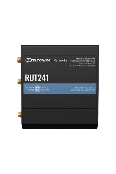 Teltonika Router LTE | RUT241 | 802.11n | 10/100 Mbit/s | Port Ethernet LAN (RJ-45) 2