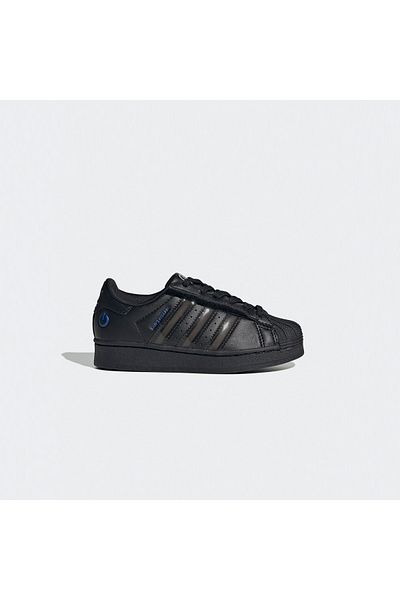 adidas Superstar Led Lights Cf El C Kids Black Sports Shoes