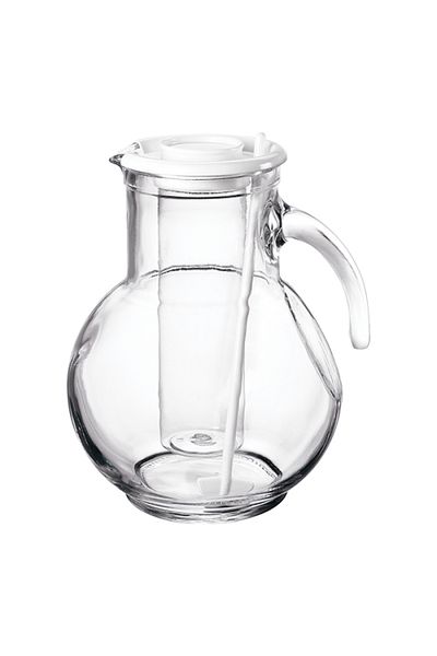 Bormioli Rocco Carafe with ice cooler and stirrer BORMIOLI KUFRA, 2000ml, D18xH21.1cm (1.35729)