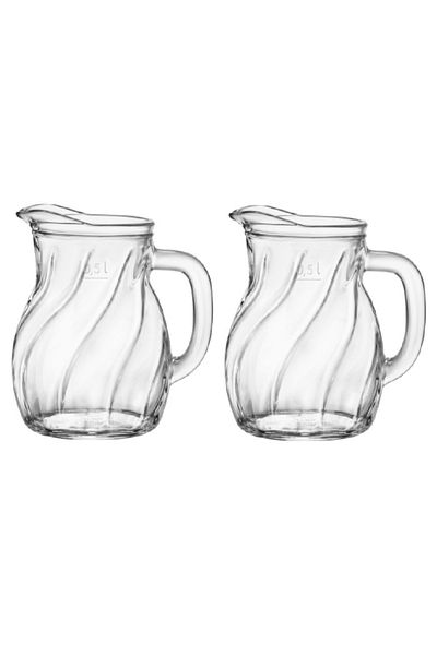 Bormioli Rocco Set 2 carafe BORMIOLI BISTROT TWIST, 500ml, D12,5xH14,5cm (1.46142)