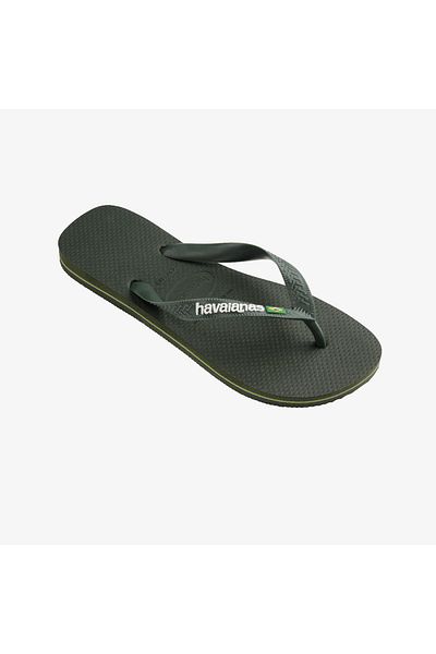 Havaianas شبشب أصفر للرجال بشعار البرازيل