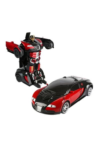 rexa Bugatti Robot Transformation Car Toy