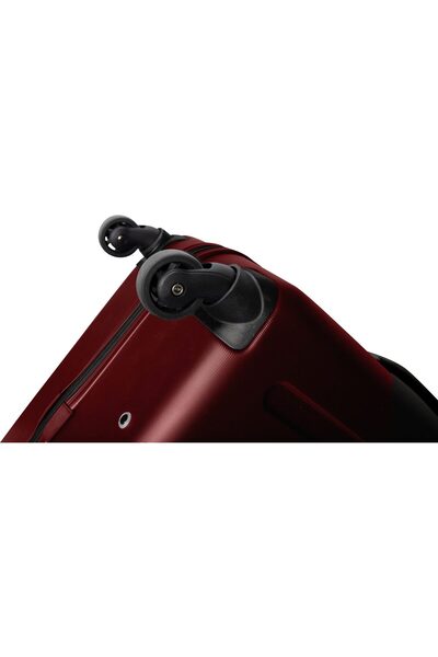 luna home Sibiu Set 3 trollere Austin Travel Pal cu carcasa dura roșie