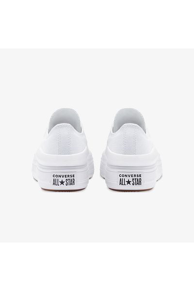 converse Chuck Taylor All Star Move Women's White Casual Shoes