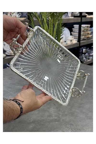 ROY KING Royking Square Flat Silver 25 cm Service