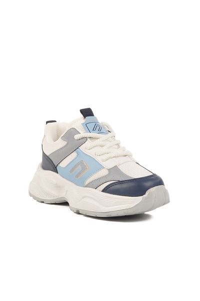 AYK'S Navy Blue Textile Boy's Sports Shoes Birian F
