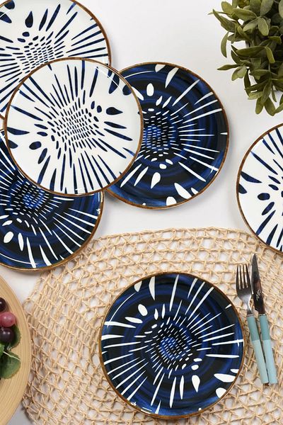 Porland Mirabel Pasta Plate 20cm 6 Pieces 04Por036087