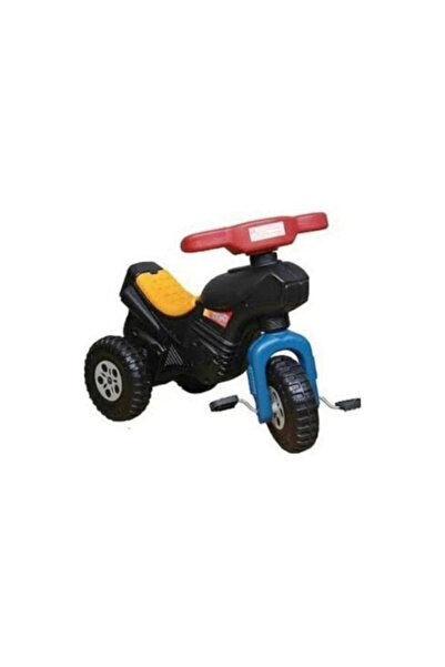 HARLEM Children's pedal motorcycle, Apacchi pedal tricycle, Black