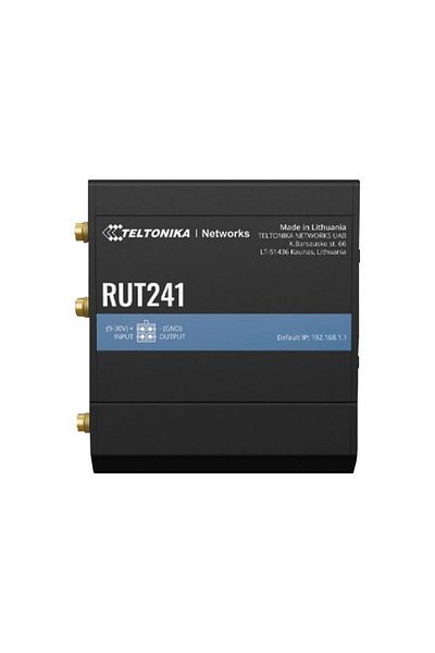 Teltonika Router LTE | RUT241 | 802.11n | 10/100 Mbit/s | Port Ethernet LAN (RJ-45) 2