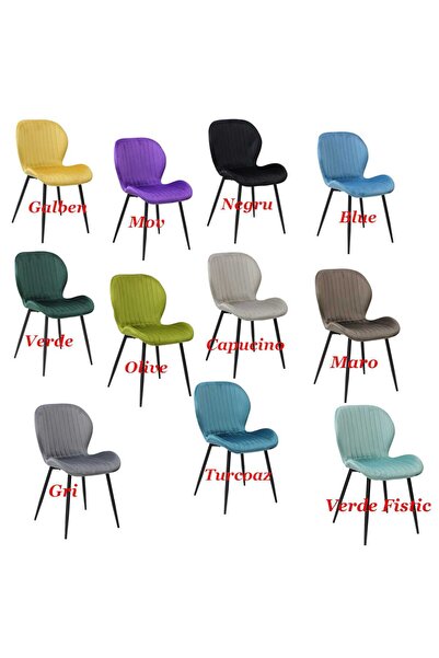 ARTA DOOR Set of 2 Pink Opal Chairs, HoReCa, Kitchen, Living Room, Office, Bedrooms, Hallways