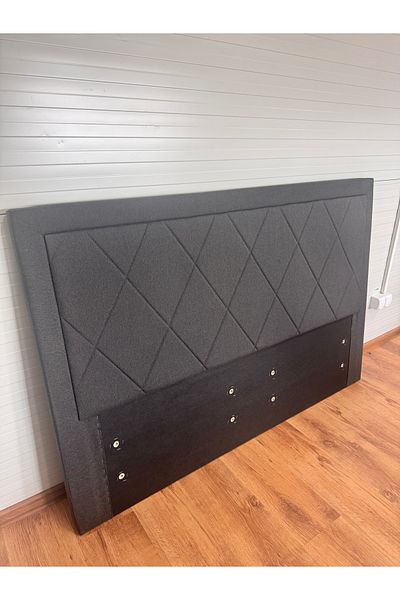 luna home Sibiu Anthracite grey headboard 180 cm wide