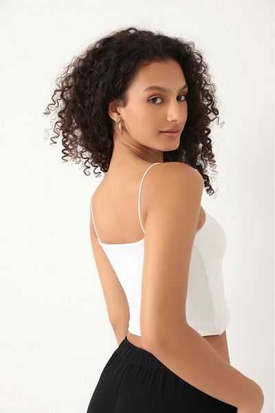 Shopynar Crop Bustier with Rope Strap