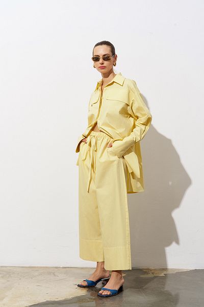 Merve DAĞLI Urban Bloom Poplin Suit