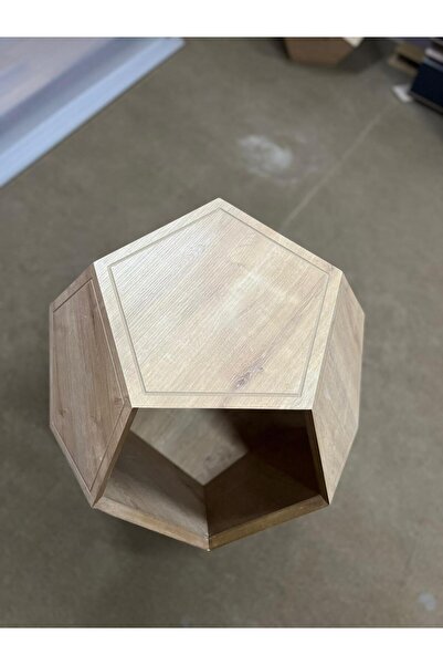 MASEMO CONCEPT DOĞAL AHŞAP YAN SEHPA