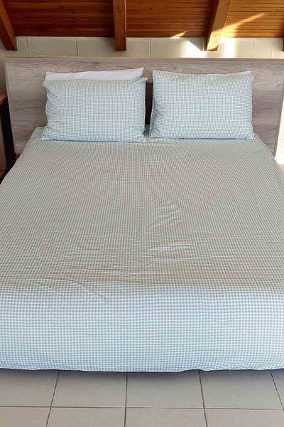 Newsevinç Ev Tekstili 100% cotton elastic sheet set double - 160 x 200 cm
