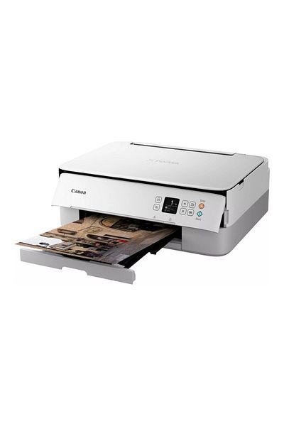 CANON NEW-TON PIXMA | TS5351i | Kserokopiarka/drukarka/skaner | Kolor | Technologia atramentowa | A4 | Biała