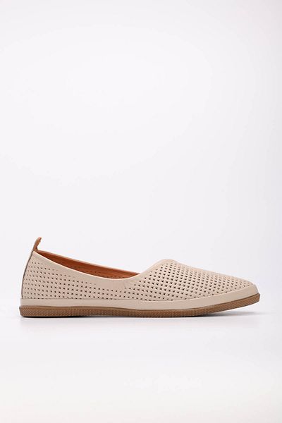 FAST STEP Genuine Leather Women's Ballerina Shoes 419Za2103