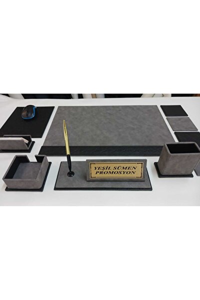 Yeşilsümen GRİ VE SİYAH KİŞİYE ÖZEL İSİMLİKLİ İMZA SÜMENİ