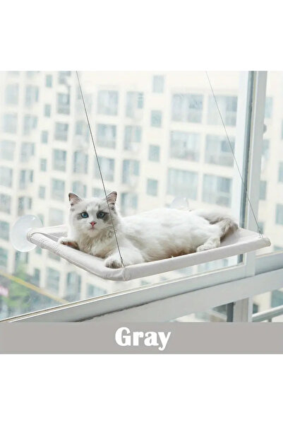 Lady Fify Kedi ve Köpek için Cama Sabitlenen Hamak / Tünek