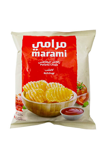 Marami رقائق البطاطس بنكهة الكاتشب، 12 غرام
