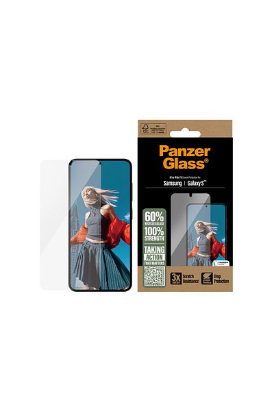 CARE by PanzerGlass® PanzerGlass Screen Protector Samsung Galaxy S25 | Ultra-Wide Fit | PanzerGlass