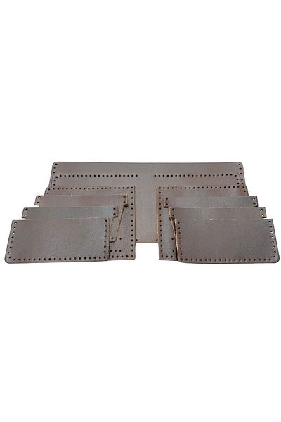 ipekbazaar Meriç Genuine Leather Men's Wallet Diy-Diy Set