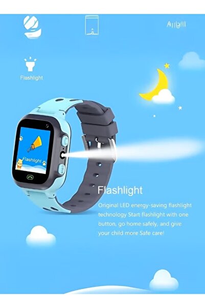 Denx Kids Smart Watch Phone With SIM Card Slot Pink