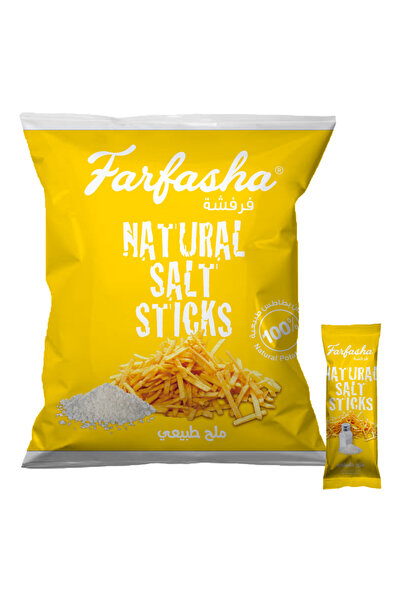 Farfasha أعواد بطاطس طبيعية بالملح، 15 جم × 24