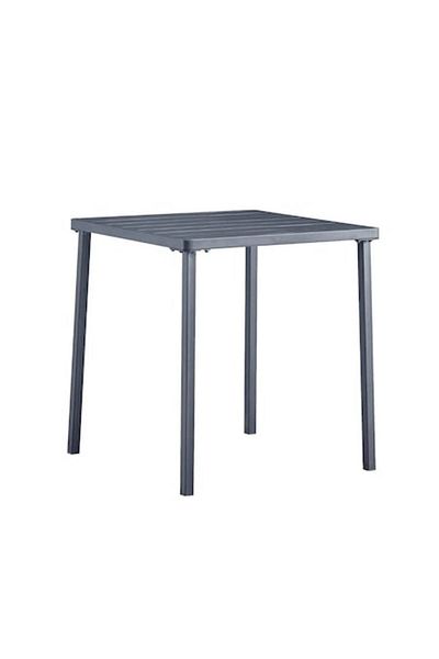 Ha.ro Cleveland Bistro Metal Table for Terrace/Garden, 70x70x74 cm