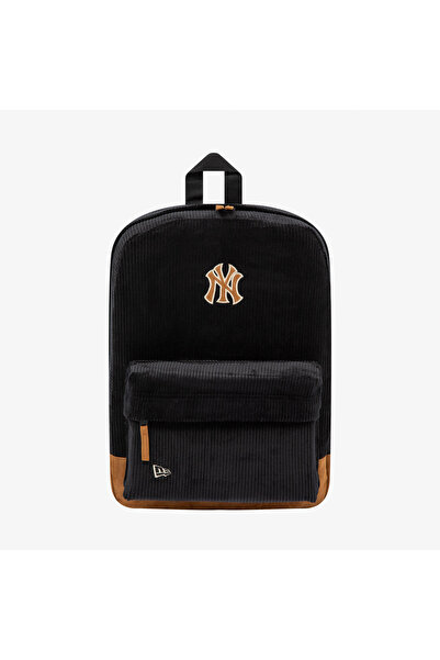 NEW ERA Cord Stadium Bag Neyyan Blkstf Unisex Siyah Sırt Çantası