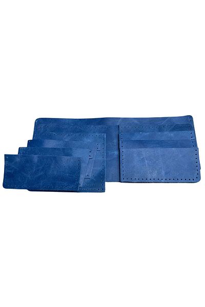 ipekbazaar Meriç Genuine Leather Men's Wallet Diy-Diy Set