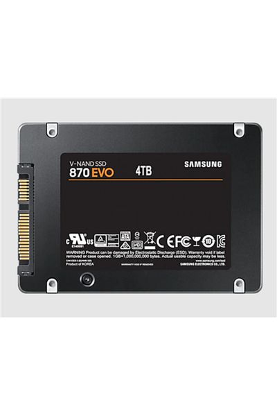 Compatibil Samsung Samsung | SSD | 870 EVO | 4000 GB | Format SSD 2,5" | Interfejs SSD SATA III