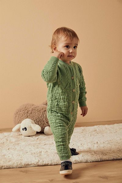 Uludağ Triko Green Organic Cotton Knitted Jumpsuit
