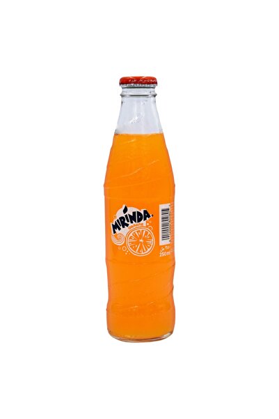 mirinda Orange Soft Drink, Glass Bottle, 250ml