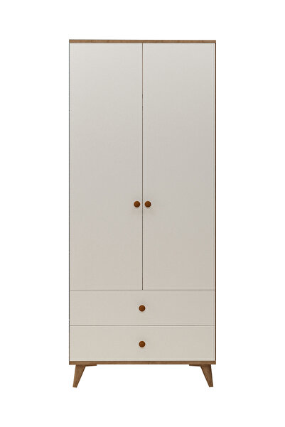 Eymense Lena 2 Kapaklı Gardırop Aytaşı Meşe