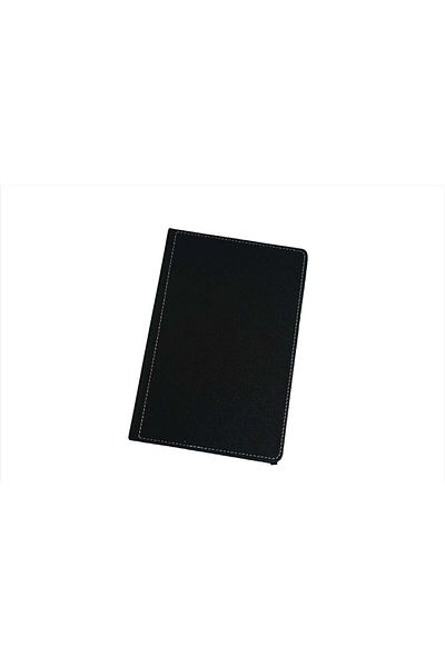 Midi Black PU cover notebook