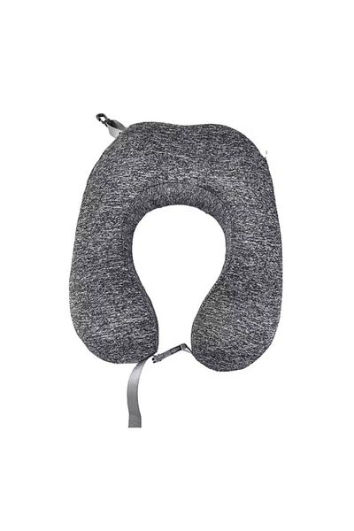 Mnuk MNP-1 Premium Neck Pillow for Traveling, Dark Grey