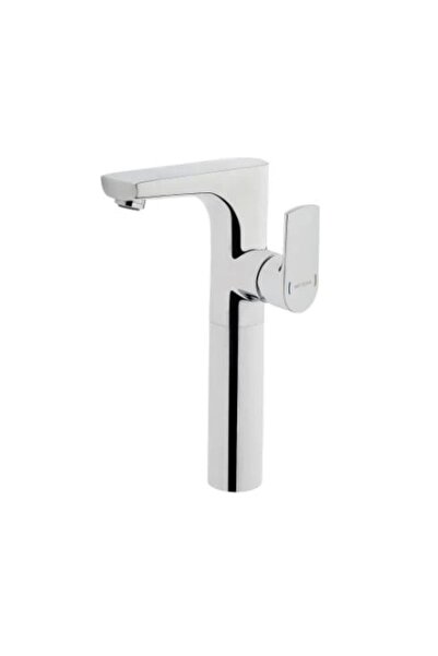 VitrA Sento A42523 Lavabo Bataryası - Yandan (Yüksek) Krom