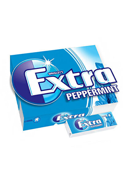 Wrigleys علكة ريجلي إكسترا الخالية من السكر بنكهة النعناع، 14 غرام × 30