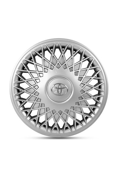 AGC Toyota Cressida 14 Inch Silver Wheel Cover Set Durable Hub Caps - 9402N
